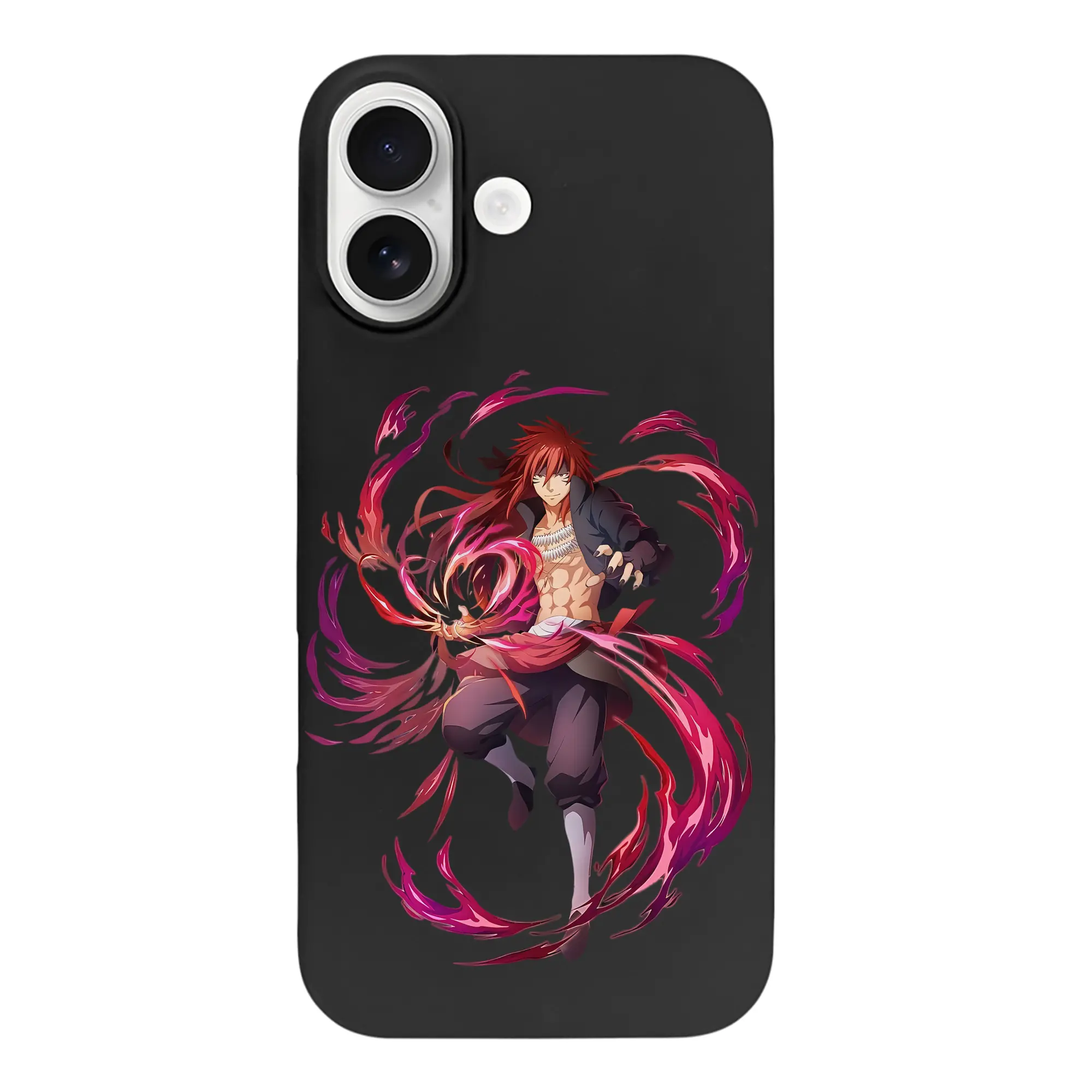 転生したらスライムだった件 グッズ,ベニマル - iPhone 17 シリーズ シリコンケース 薄型 耐衝撃 指紋防止 ソフトタッチカバー 精密フィット 傷防止 保護ケース iPhone 17/17 Air/17 Pro/17 Pro Max 対応